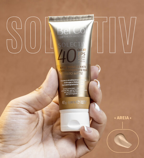Solectiv Color FPS 40 Areia - 40g