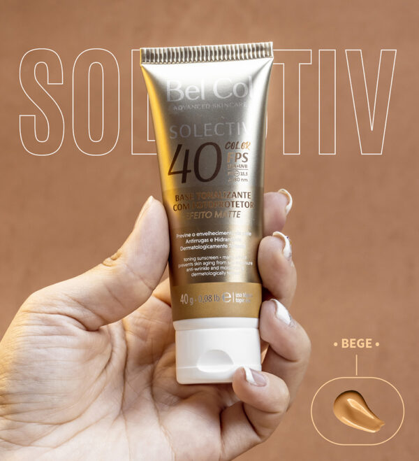 Solectiv Color FPS 40 Bege - 40g