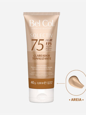 Solectiv Color Clareador FPS 75 Areia - 40g