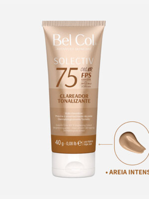 Solectiv Color Clareador FPS 75 Areia Intenso - 40g