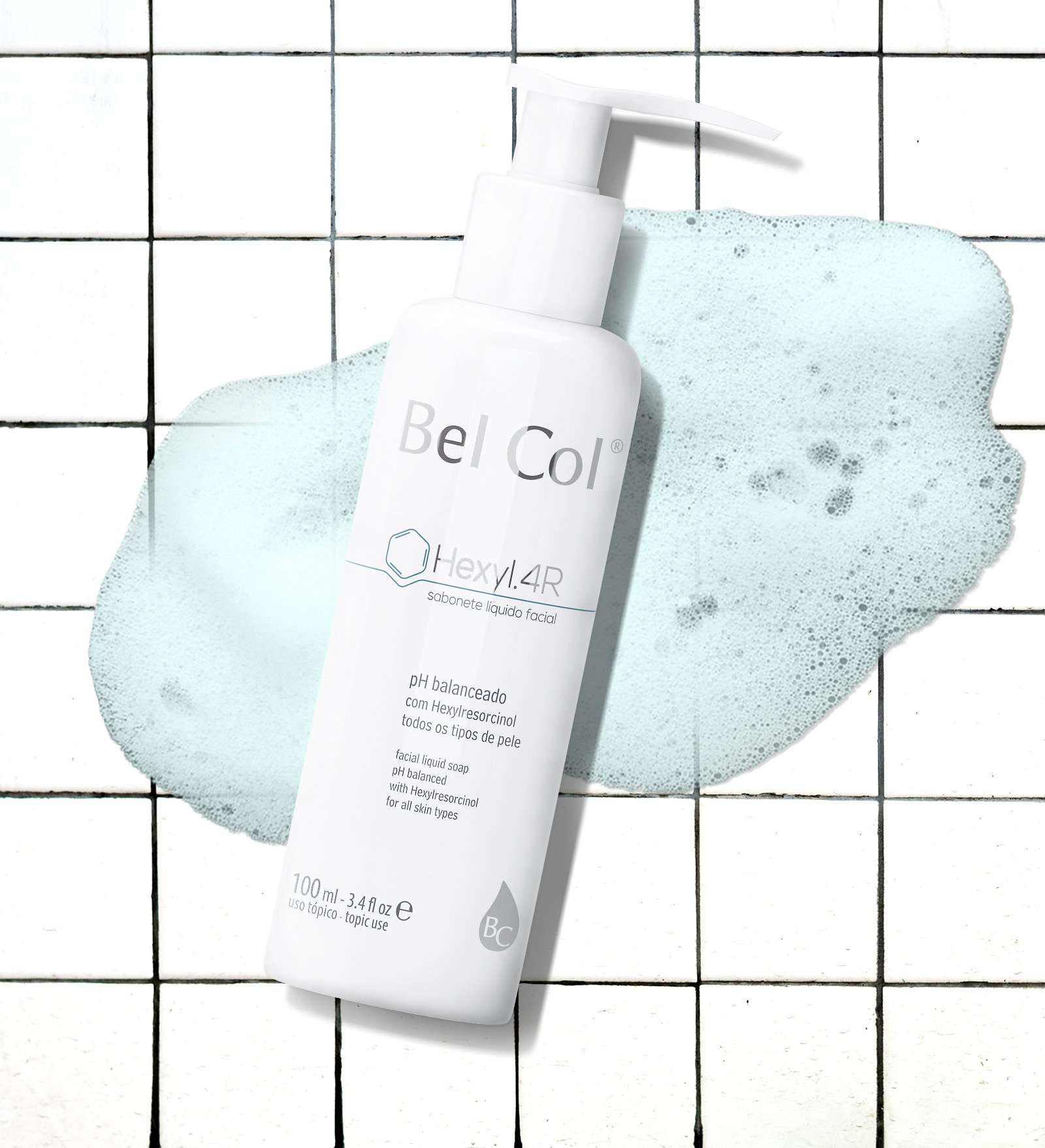 Hexyl.4R Sabonete Facial 100ml