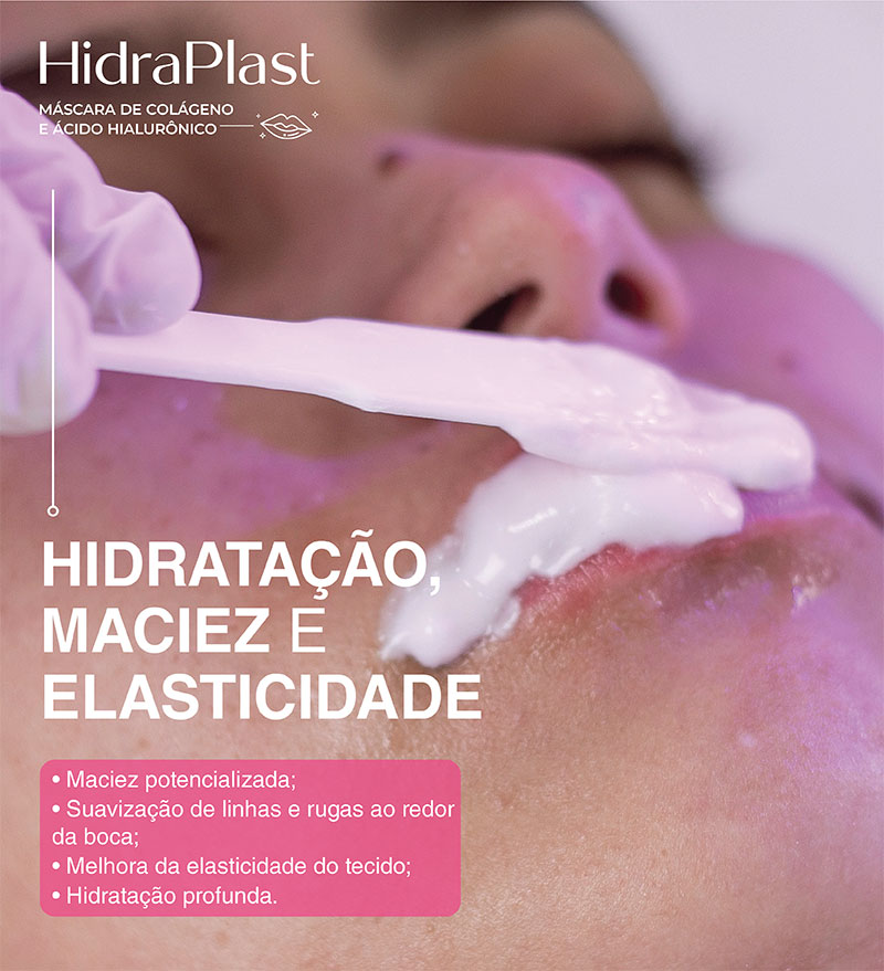 HidraPlast LIPS - máscara de colágeno e ácido hialurônico 40 g - Imagem 2
