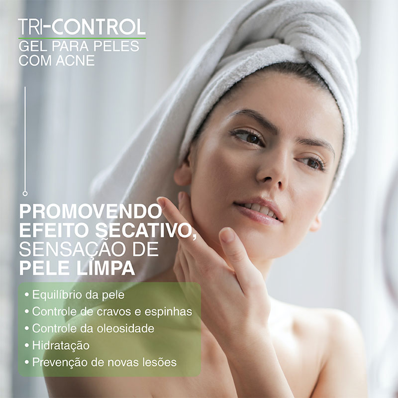 Tri-Control - Gel para peles com acne - 60 g - Imagem 2
