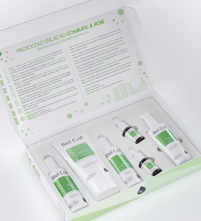 Kit Antiacne Tri-Def Combat Profissional